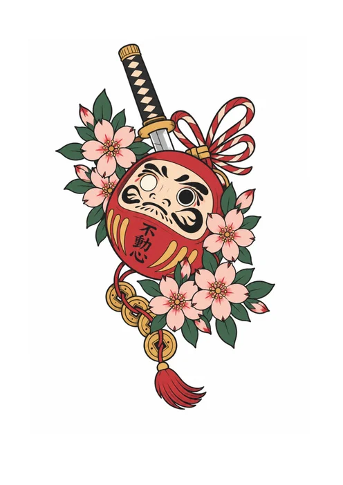 Daruma - colour - flash SOP-010, Motorink Amsterdam
