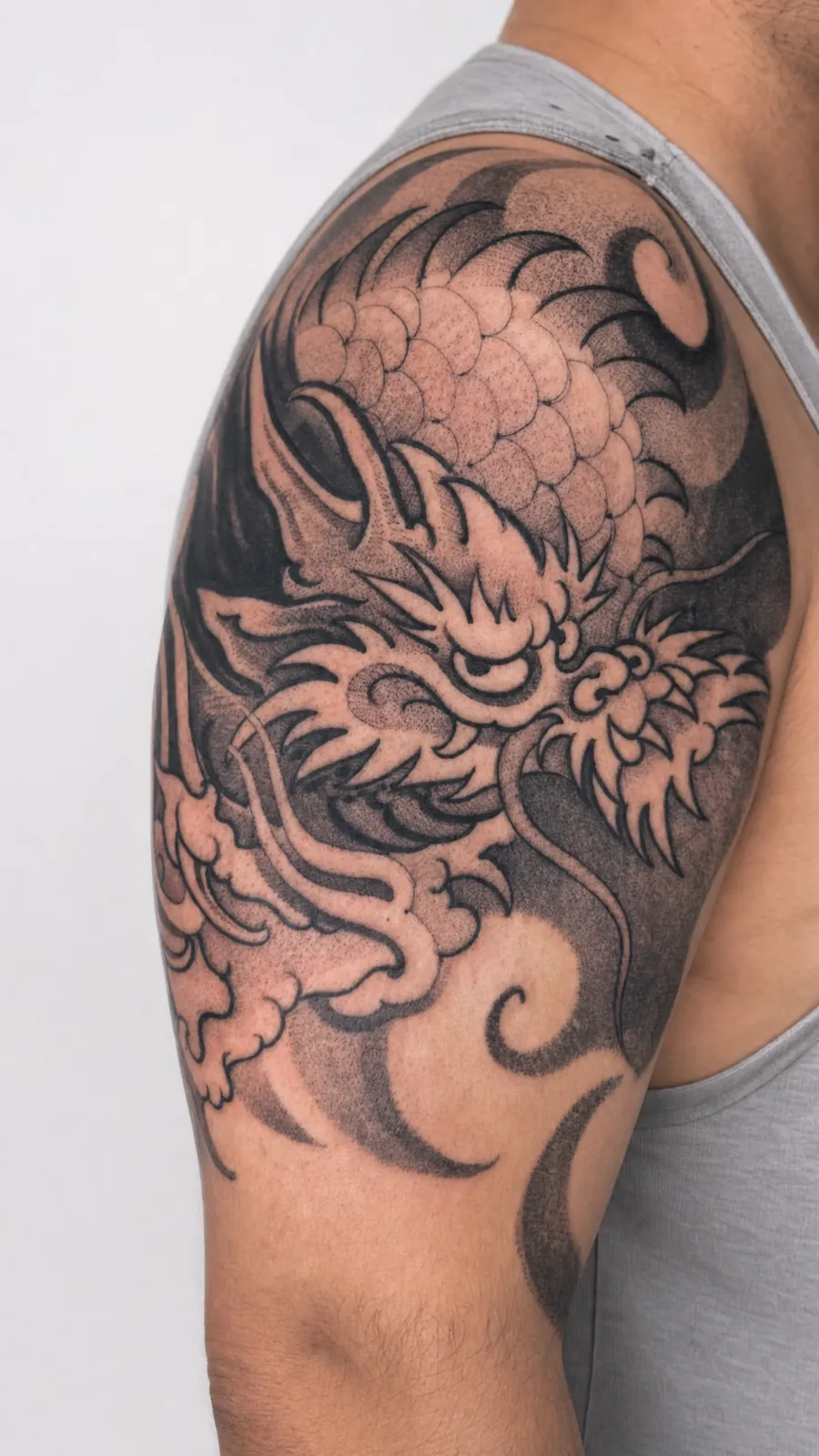 Japanese & Oriental tattoo bij Motorink Amsterdam