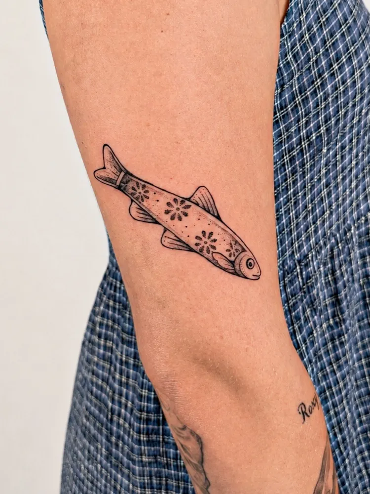 Tattoo 45 made at Motorink