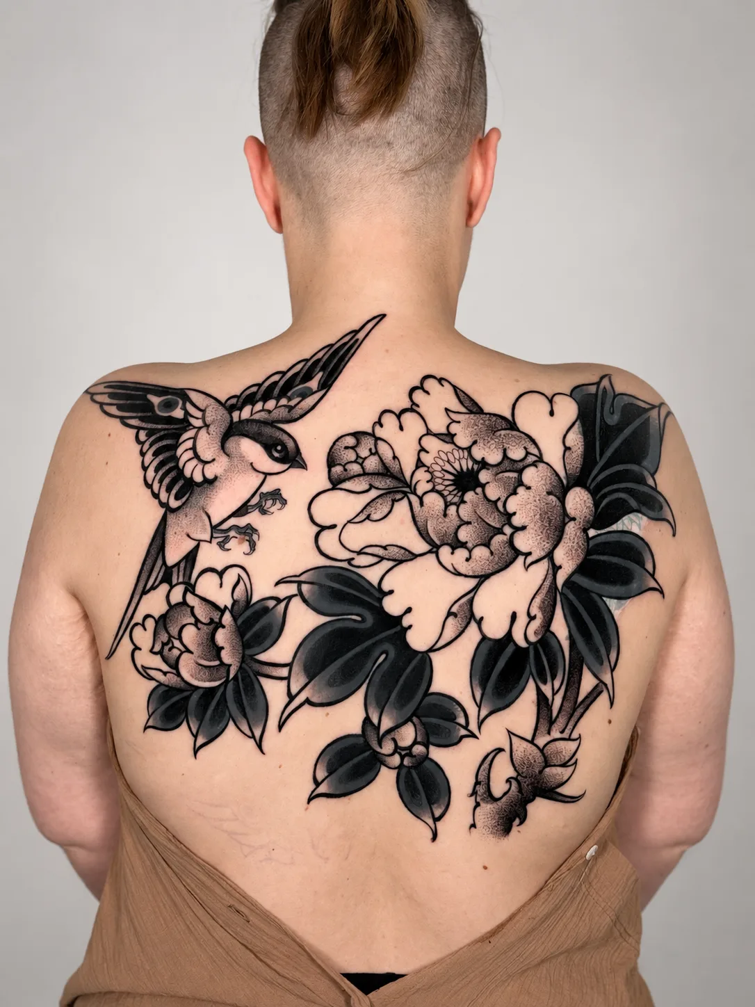 Cover-Up tattoo bij Motorink Amsterdam